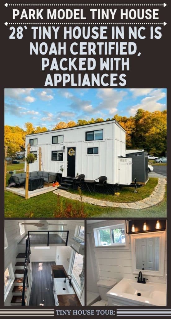 28' Tiny House in NC is NOAH Certified, Packed with Appliances PIN (1)