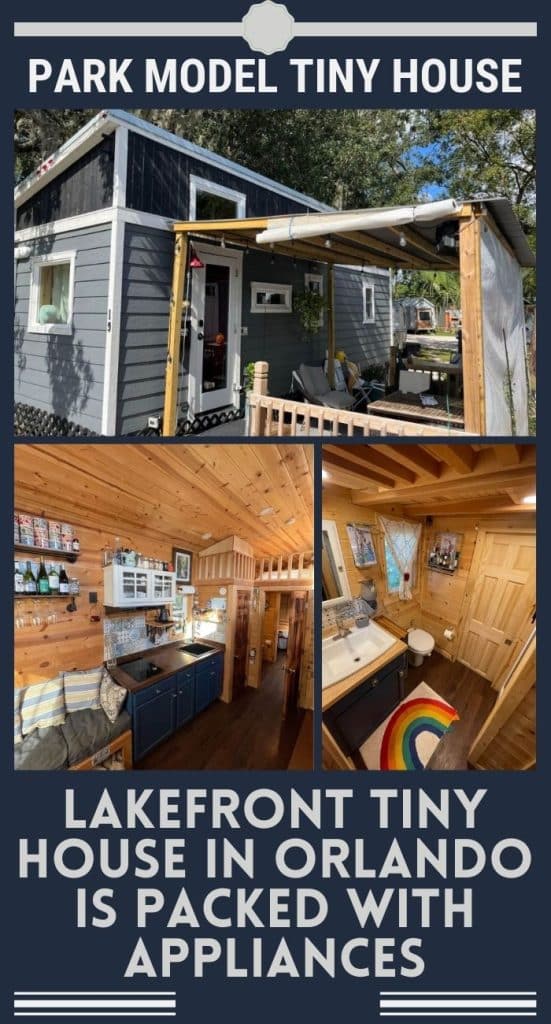 Lakefront Tiny House in Orlando is Packed with Appliances PIN (2)