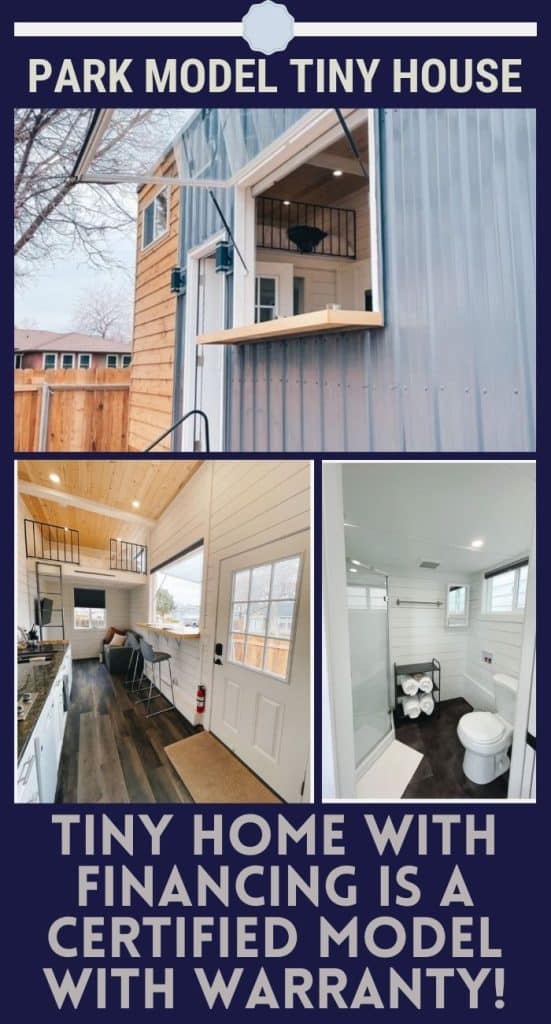 Tiny Home with Financing Is a Certified Model with Warranty! PIN (1)