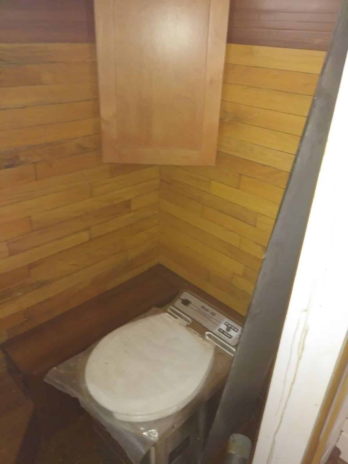 Bathroom of Tiny Trailer House