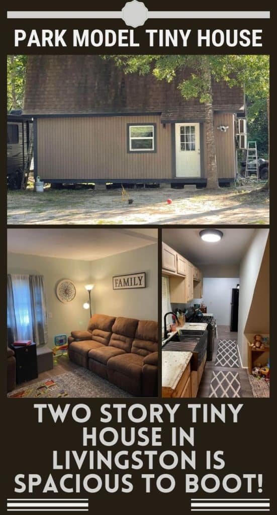 Two Story Tiny House in Livingston Is Spacious to Boot! PIN (3)