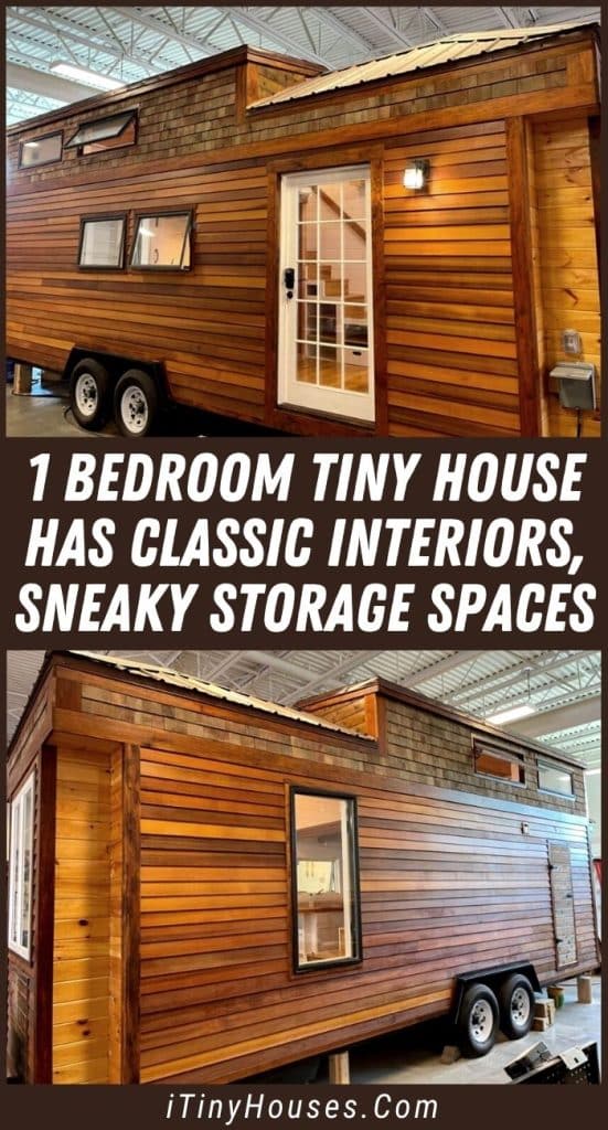 1 Bedroom Tiny House Has Classic Interiors, Sneaky Storage Spaces PIN (3)