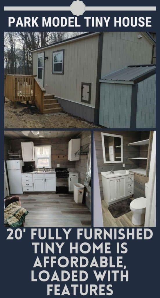 20' Fully Furnished Tiny Home is Affordable, Loaded with Features PIN (2)