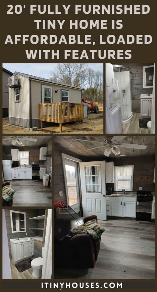 20' Fully Furnished Tiny Home is Affordable, Loaded with Features PIN (3)