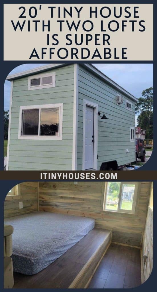 20' Tiny House with Two Lofts is Super Affordable PIN (1)