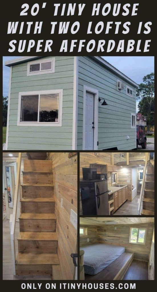 20' Tiny House with Two Lofts is Super Affordable PIN (2)