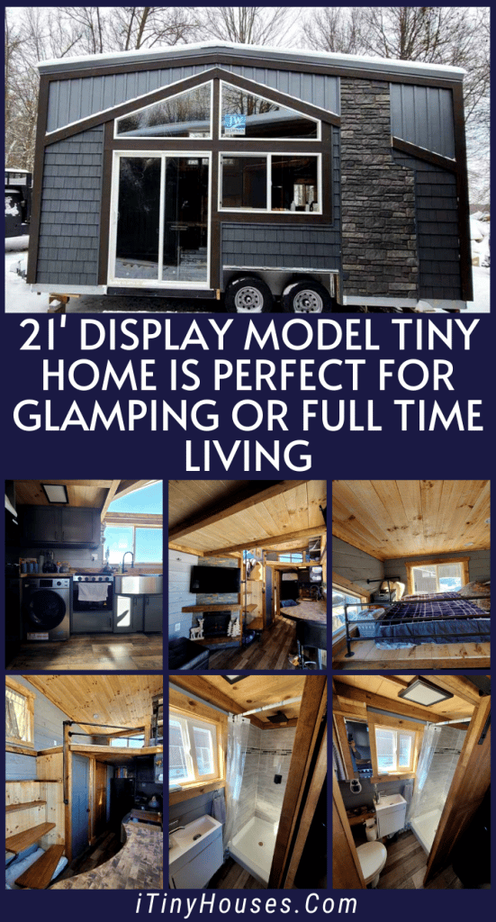 21' Display Model Tiny Home is Perfect For Glamping or Full Time Living PIN (3)
