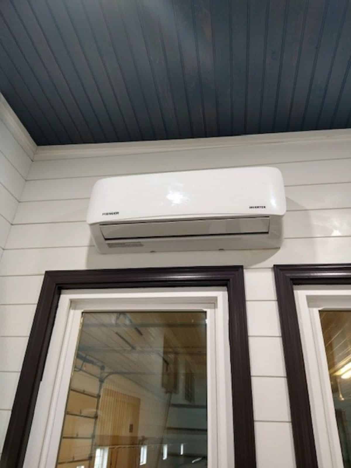 Split air condition unit is also installed and included in the deal
