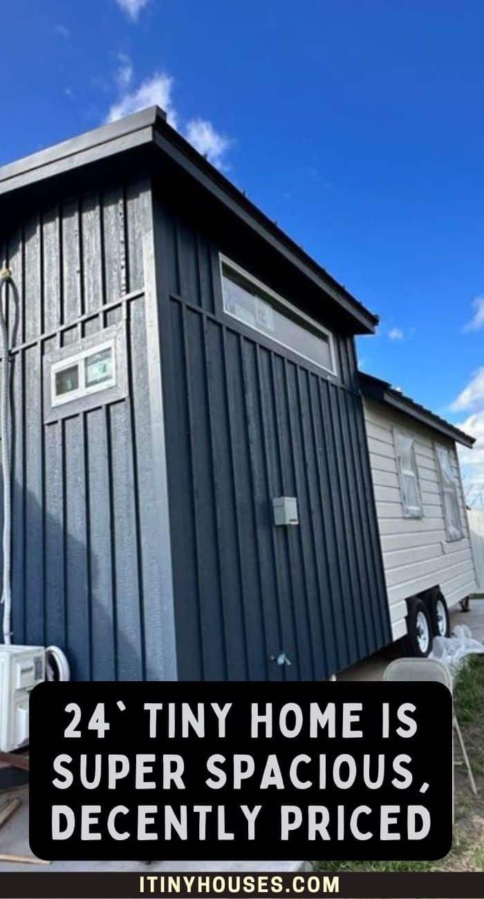 24' Tiny Home Is Super Spacious, Decently Priced - Tiny Houses