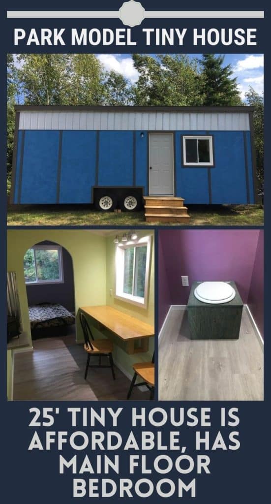 25' Tiny House is Affordable, Has Main Floor Bedroom PIN (2)