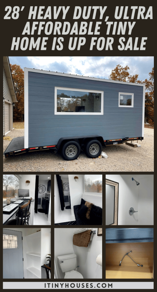 28' Heavy Duty, Ultra Affordable Tiny Home is Up For Sale PIN (2)