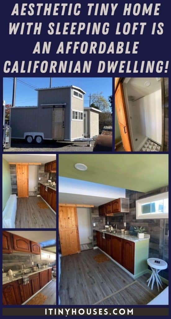 Aesthetic Tiny Home With Sleeping Loft is An Affordable Californian Dwelling! PIN (2)
