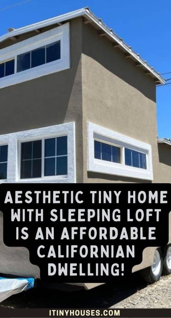 Aesthetic Tiny Home With Sleeping Loft is An Affordable Californian Dwelling! PIN (3)