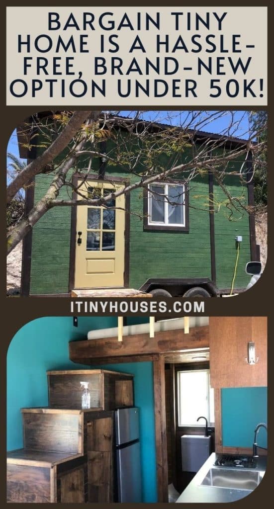 Bargain Tiny Home Is a Hassle-free, Brand-new Option under 50K! PIN (1)