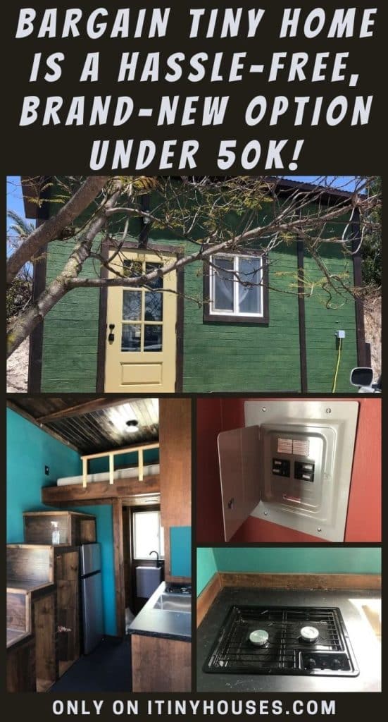 Bargain Tiny Home Is a Hassle-free, Brand-new Option under 50K! PIN (2)