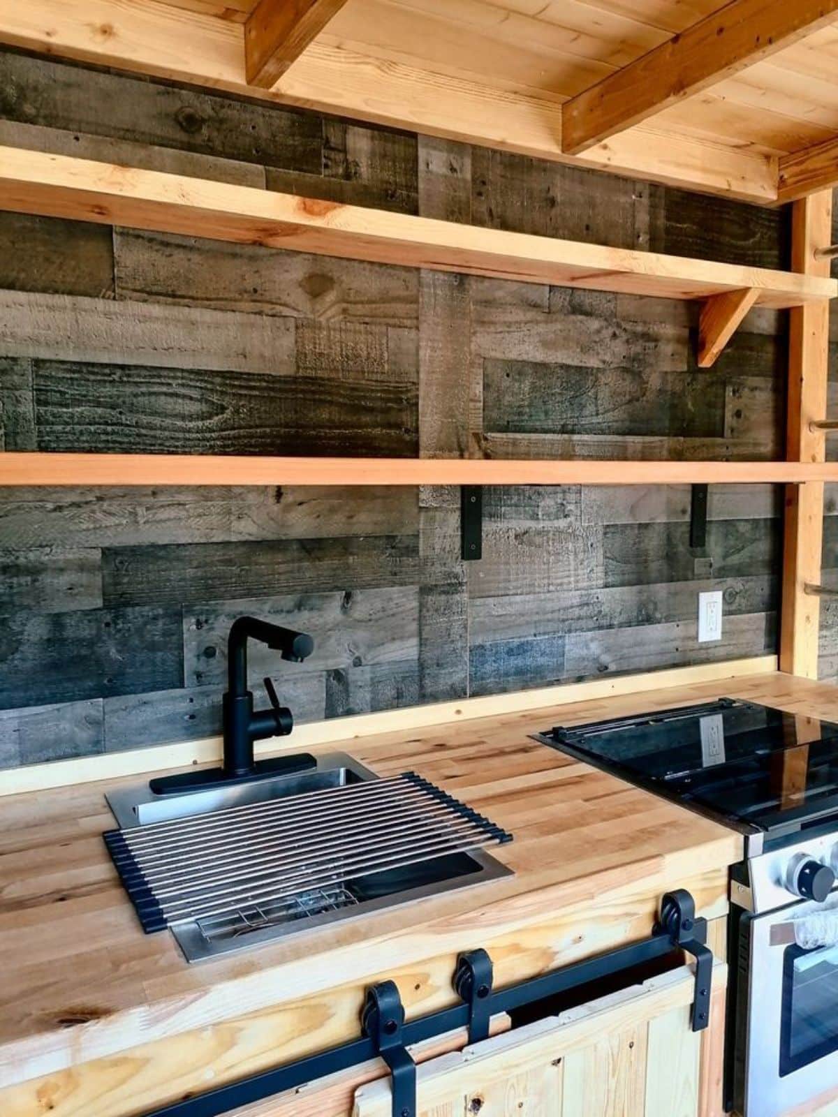 Stunning kitchenette of Cozy Tiny Home