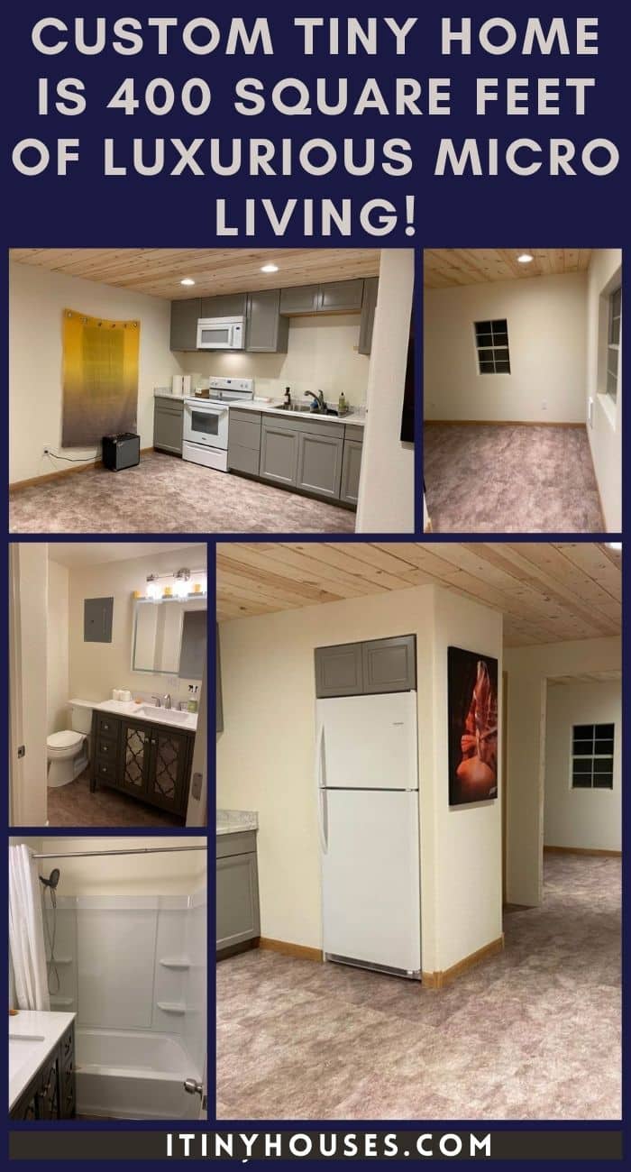 Custom Tiny Home Is 400 Square Feet Of Luxurious Micro Living!