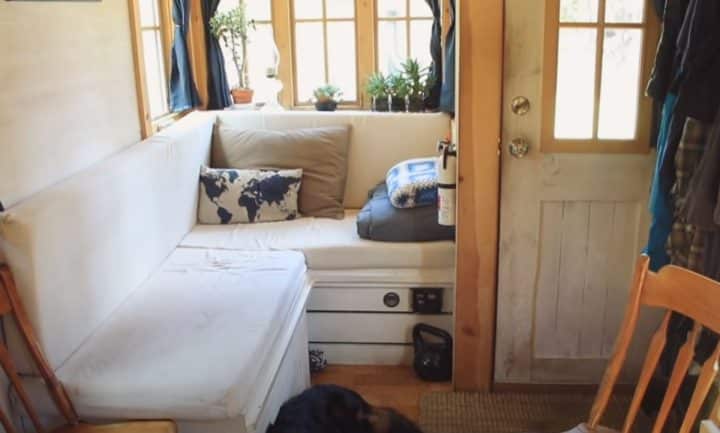 Image showcasing Amazing Off-Grid Tiny House Journey is Filled with Inspiration