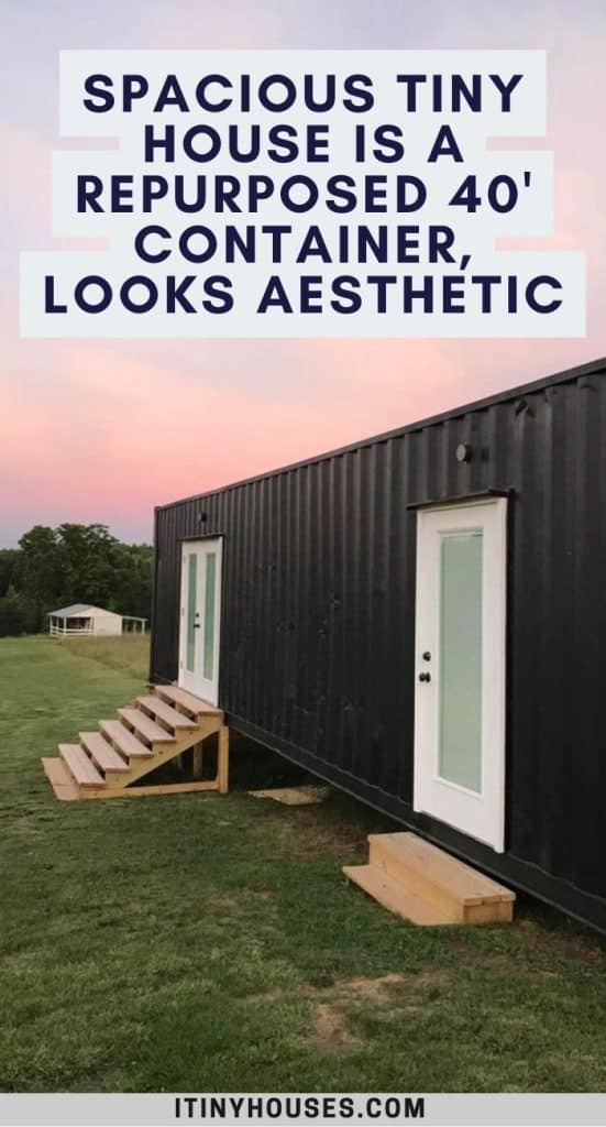 Spacious Tiny House Is a Repurposed 40' Container, Looks Aesthetic PIN (3)