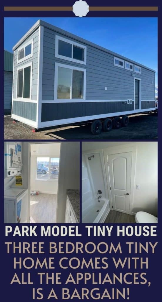 Three Bedroom Tiny Home Comes With All the Appliances, Is a Bargain! PIN (2)