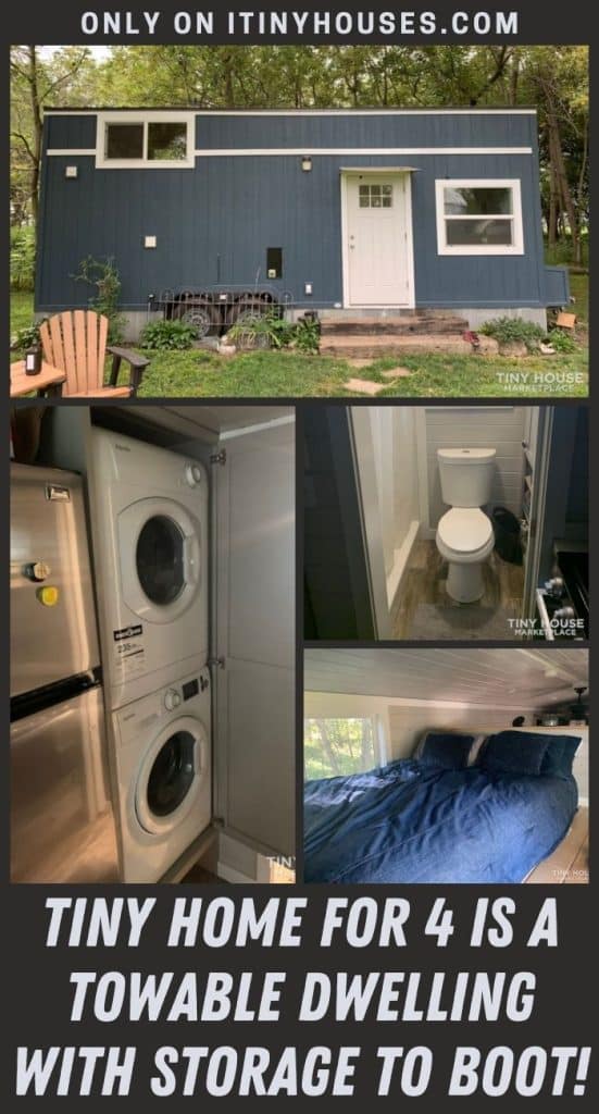 Tiny Home for 4 Is a Towable Dwelling With Storage to Boot! PIN (2)