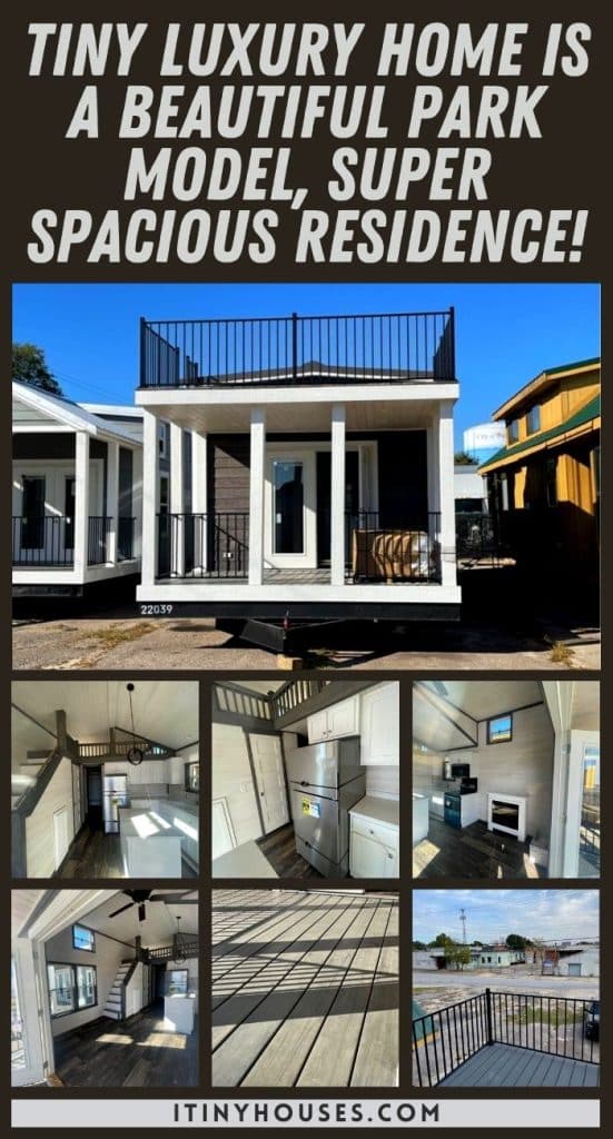 Tiny Luxury Home Is a Beautiful Park Model, Super Spacious Residence! PIN (1)