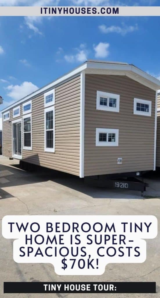 Two Bedroom Tiny Home Is Super-spacious, Costs $70K! PIN (1)