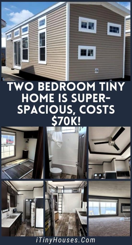 Two Bedroom Tiny Home Is Super-spacious, Costs $70K! PIN (2)