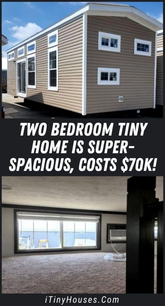Two Bedroom Tiny Home Is Super-spacious, Costs $70K! PIN (3)