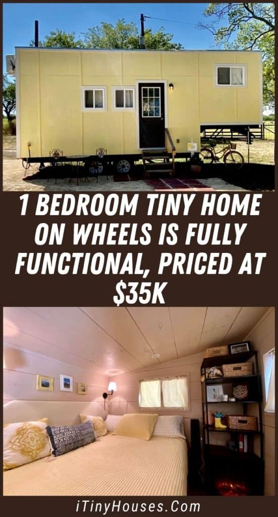 1 Bedroom Tiny Home on Wheels is Fully Functional, Priced at $35k PIN (1)