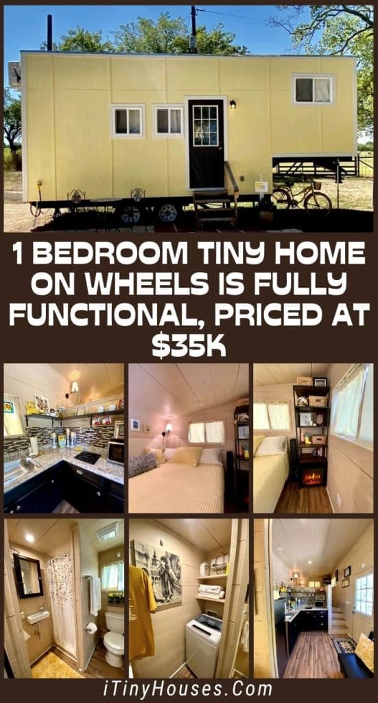 1 Bedroom Tiny Home on Wheels is Fully Functional, Priced at $35k PIN (3)