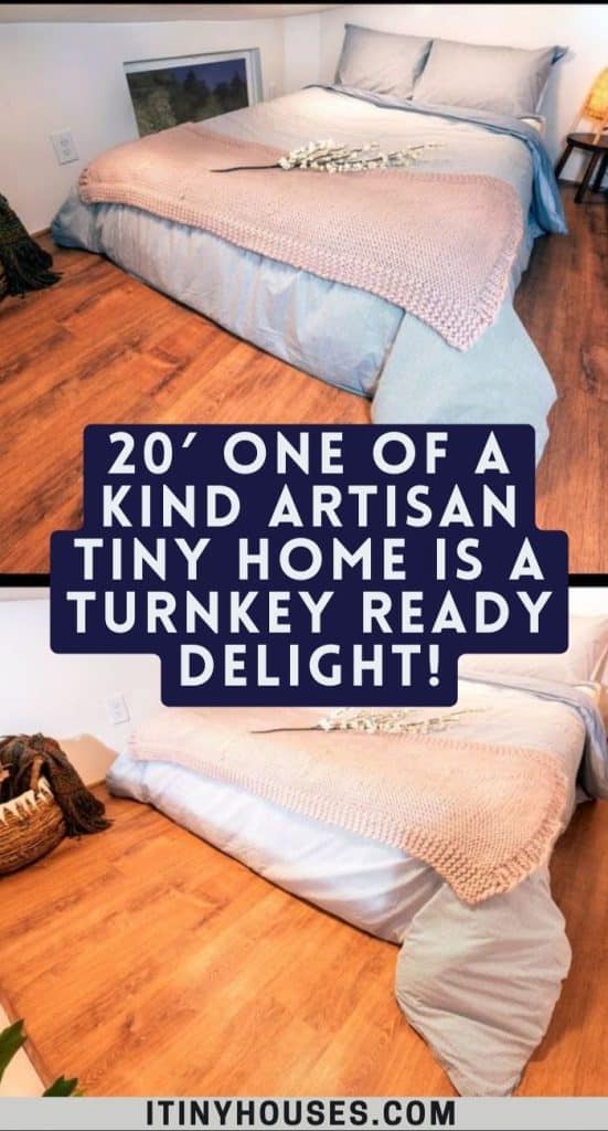 20′ One Of A Kind Artisan Tiny Home Is A Turnkey Ready Delight! PIN (1)
