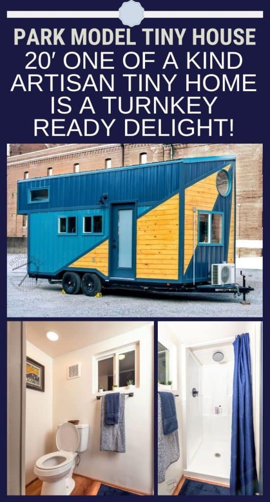 20′ One Of A Kind Artisan Tiny Home Is A Turnkey Ready Delight! PIN (3)