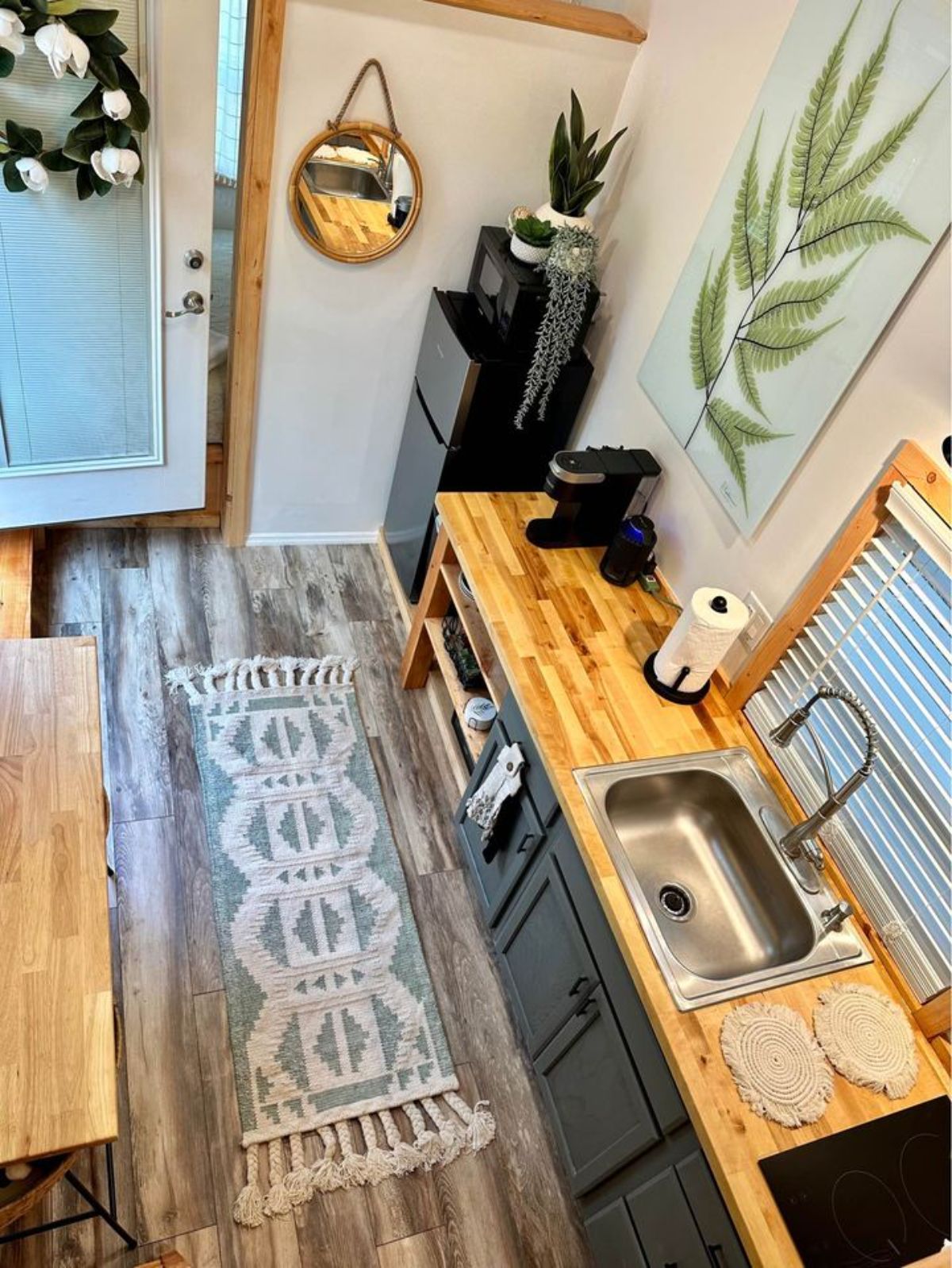 Stunning wooden interiors of 20’ turnkey ready tiny house