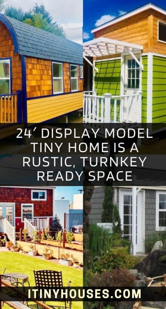 24′ Display Model Tiny Home Is A Rustic, Turnkey Ready Space PIN (3)