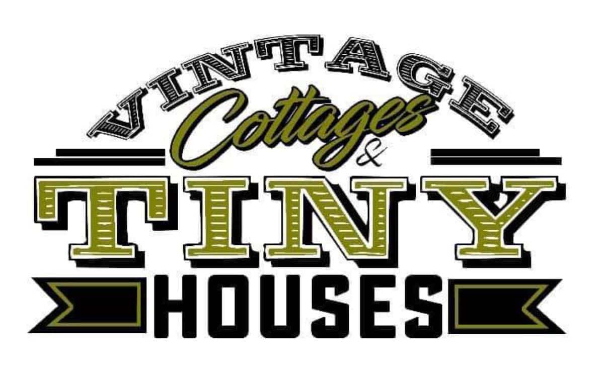 Vintage cottage tiny house advertisement