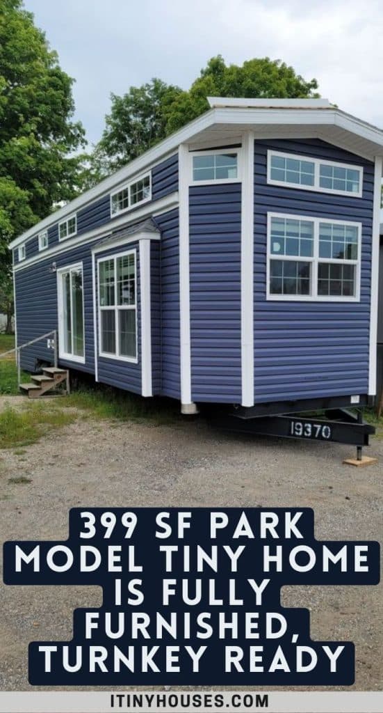 399 sf Park Model Tiny Home is Fully Furnished, Turnkey Ready PIN (1)