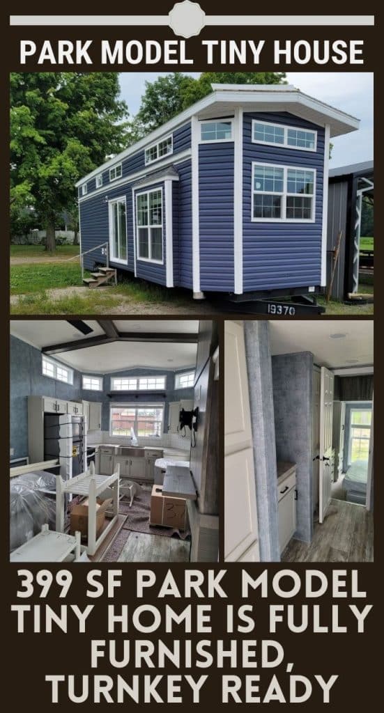 399 sf Park Model Tiny Home is Fully Furnished, Turnkey Ready PIN (2)