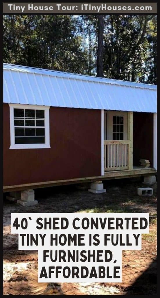40' Shed Converted Tiny Home is Fully Furnished, Affordable PIN (2)