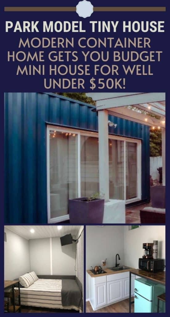 Modern Container Home Gets You Budget Mini House For Well Under $50K! PIN (2)