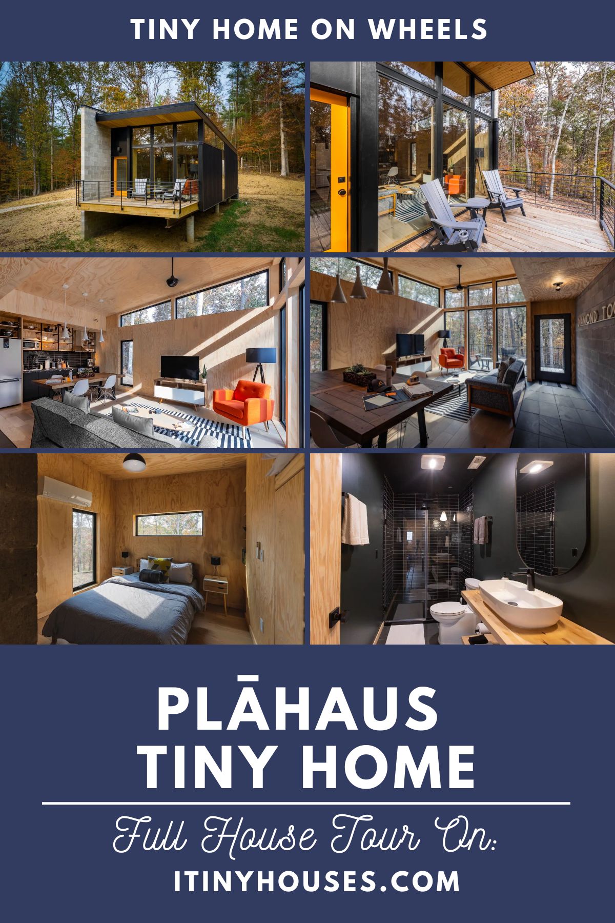 Plāhaus is an Idyllic Modern Tiny Home In Brown County, Indiana