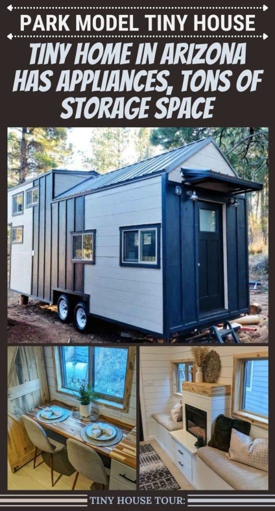 Tiny Home in Arizona Has Appliances, Tons of Storage Space PIN (1)