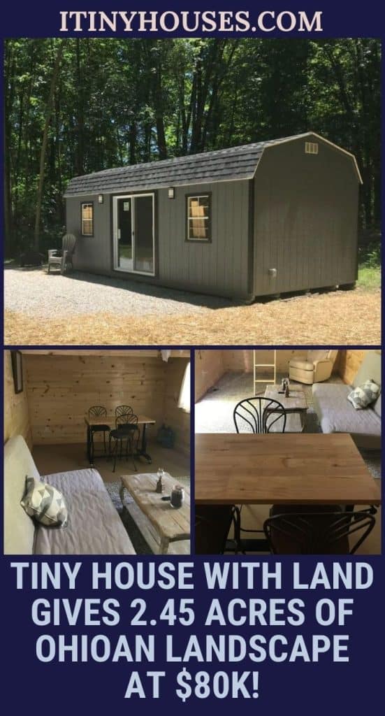 Tiny House with Land Gives 2.45 acres of Ohioan Landscape at $80K! PIN (2)