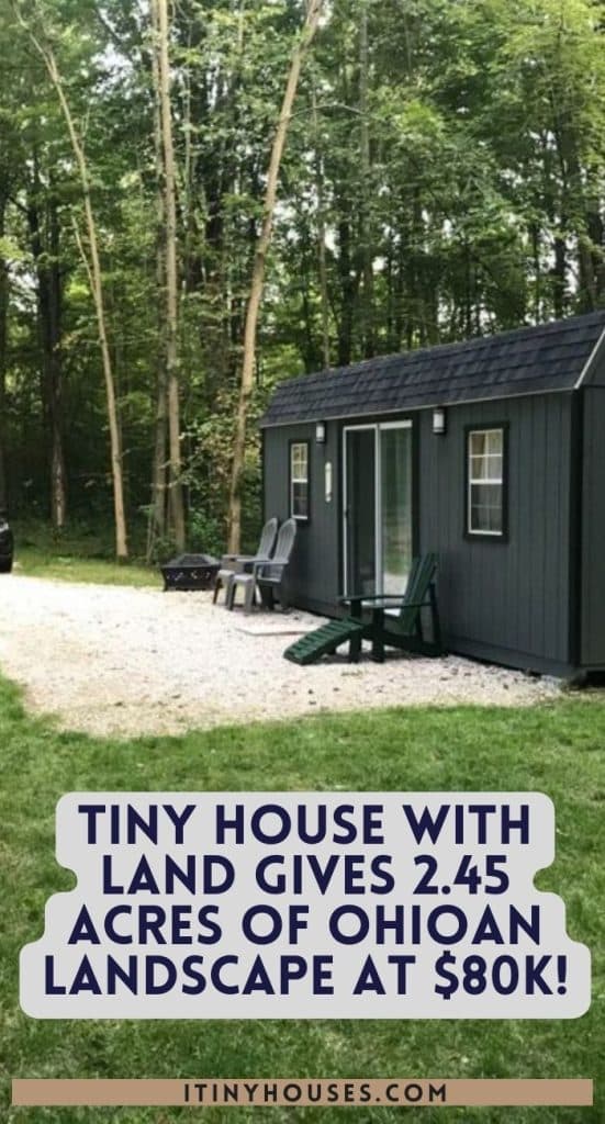 Tiny House with Land Gives 2.45 acres of Ohioan Landscape at $80K! PIN (3)