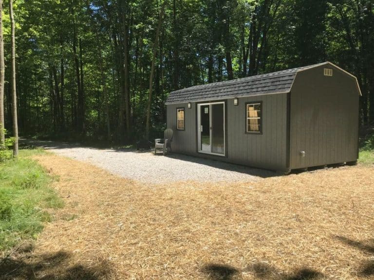Tiny House With 2.45 Acres Of Ohioan Landscape