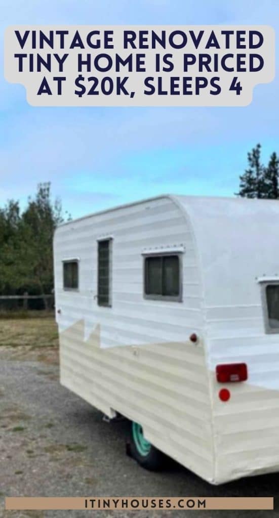 Vintage Renovated Tiny Home is Priced at $20k, Sleeps 4 PIN (3)