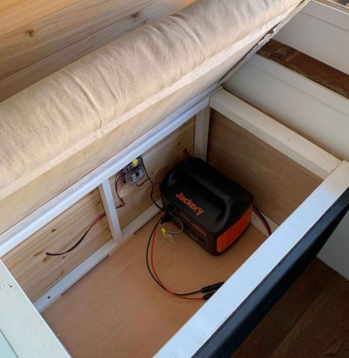 Storage under the bed