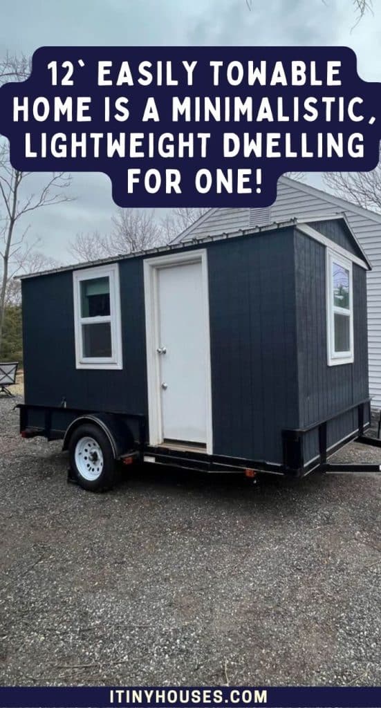 12' Easily Towable Home Is a Minimalistic, Lightweight Dwelling for One! PIN (3)