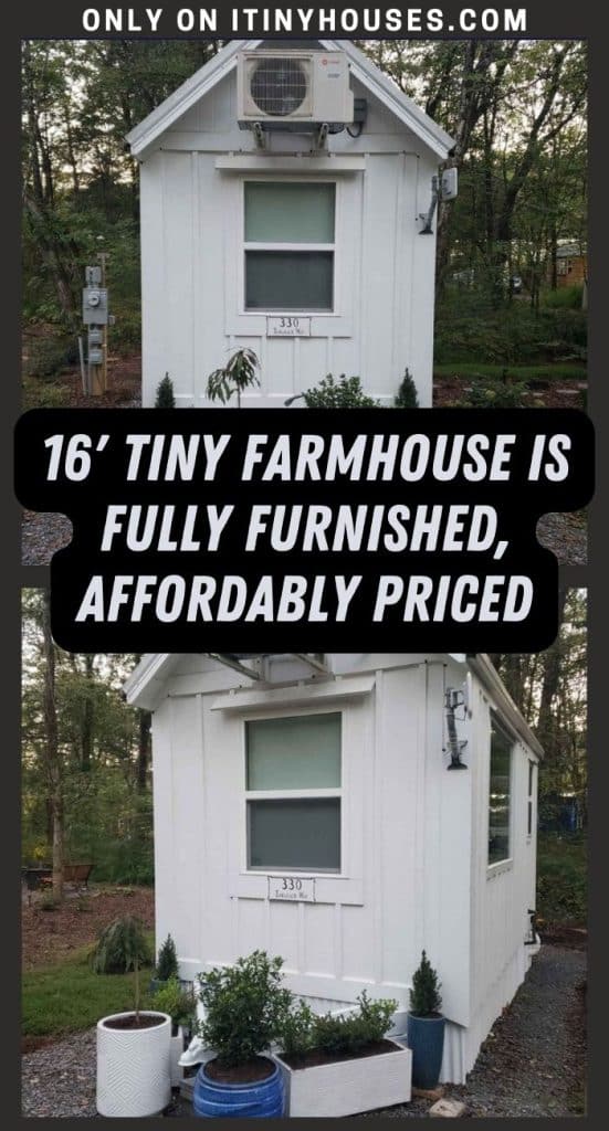 16' Tiny Farmhouse Is Fully Furnished, Affordably Priced PIN (2)