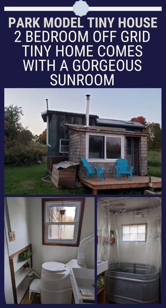 2 Bedroom Off Grid Tiny Home Comes with a Gorgeous Sunroom PIN (3)